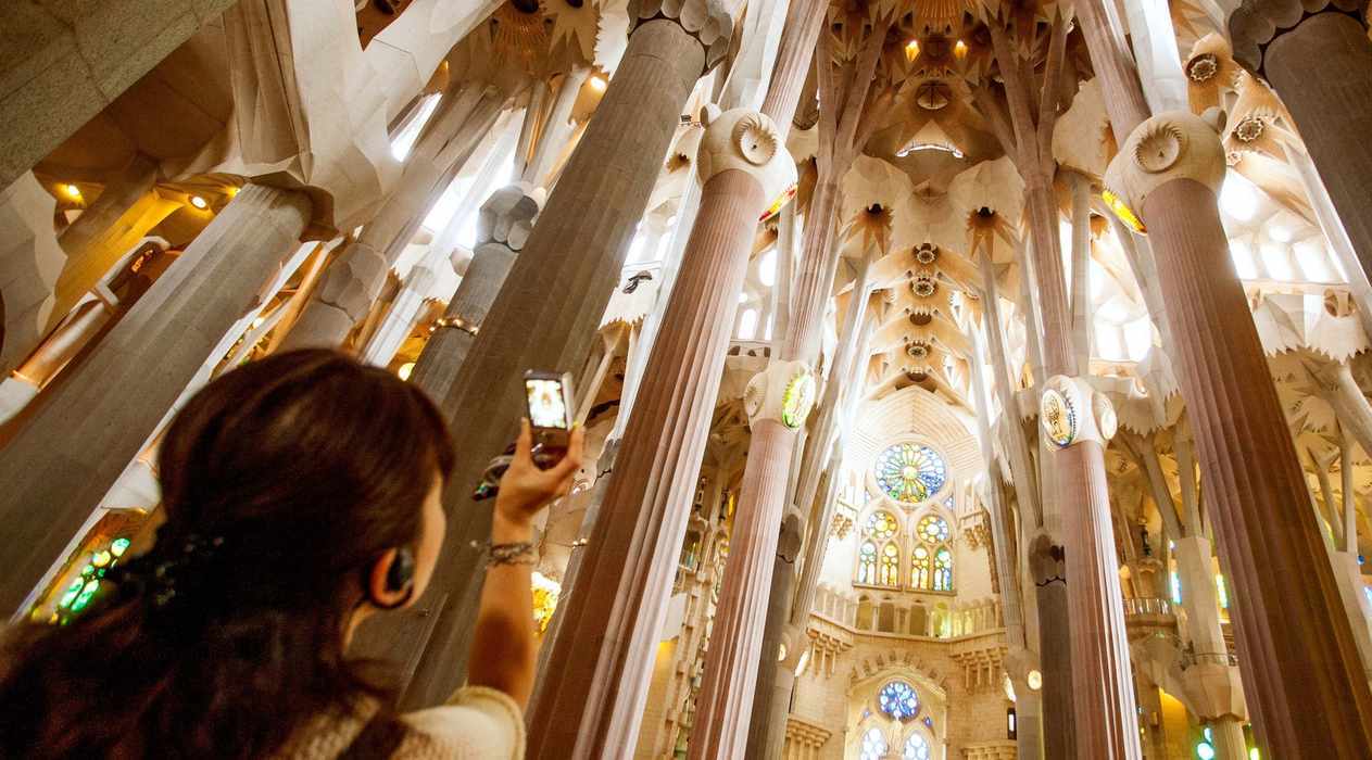 En français: Le Passeig de Gracia et la visite de la Sagrada Família